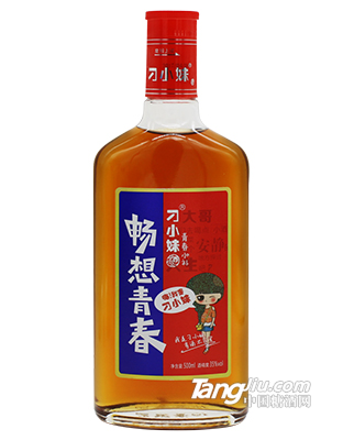 35°-刁小妹黑标保健酒-500ml