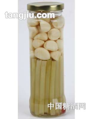 蒜米蒜薹罐头