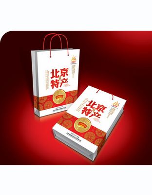 龙纹北京特产礼袋1.