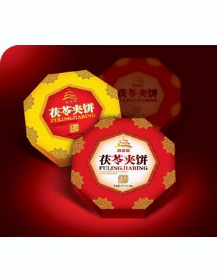 八角盒装茯苓夹饼