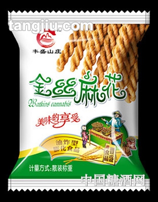 丰盛山庄金丝麻花-绿