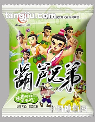 丰盛山庄葫芦兄弟膨化食品（绿）