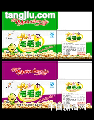 丰盛山庄膨化食品毛毛虫