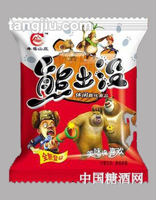 丰盛山庄熊出没膨化食品