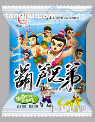 丰盛山庄葫芦兄弟膨化食品散装