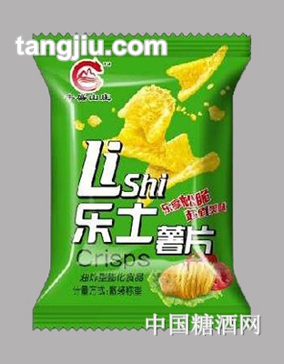 丰盛山庄乐士薯片-绿