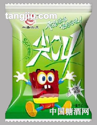 丰盛山庄尖叫膨化食品散装