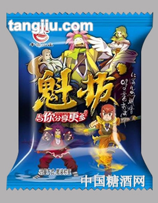 丰盛山庄魁拔膨化食品散装