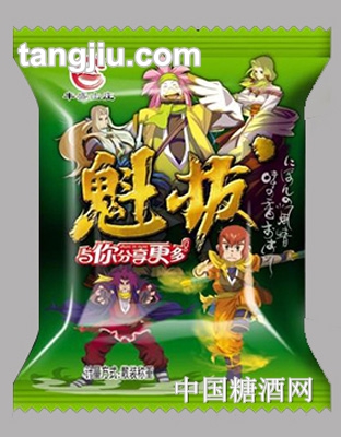 丰盛山庄魁拔膨化食品-绿