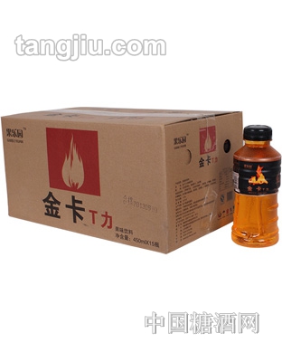 果乐源金卡T力果味饮料450ml