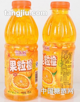 果乐源果粒橙饮料500ml