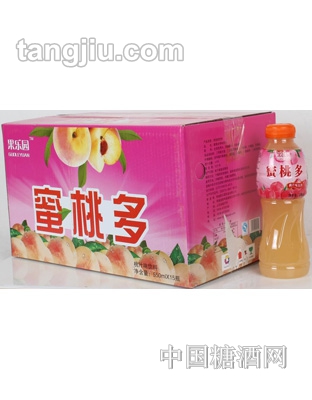 果乐源蜜桃多550ml