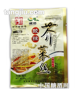 酸辣芥菜丝80g