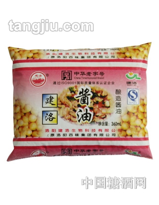 建洛酱油360ml