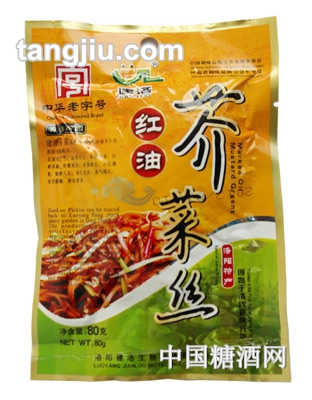 红油芥菜丝80g