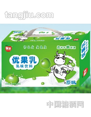 联源优果乳（苹果味）250ml24盒