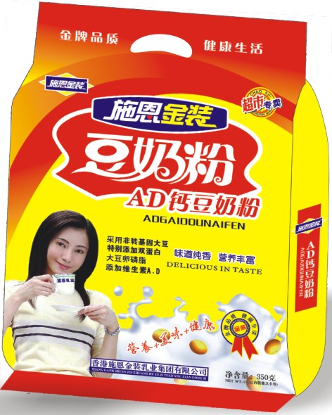 供应施恩金装豆奶粉