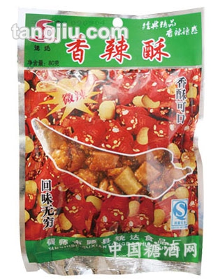 速达香辣酥80g