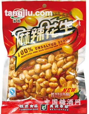 速达麻辣花生200g