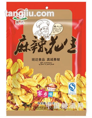 速达麻辣花生120g