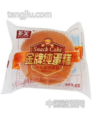 多芙品牌纯鸡蛋味鸡蛋糕