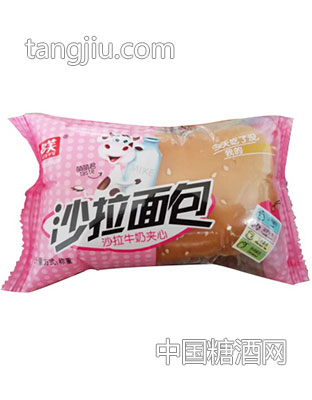 多芙沙拉牛奶夹心面包