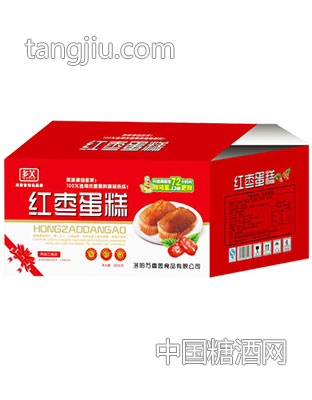 2000g多芙红枣蛋糕