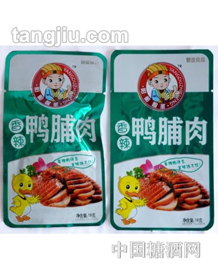 阳都智圣鸭脯肉-香辣味18g