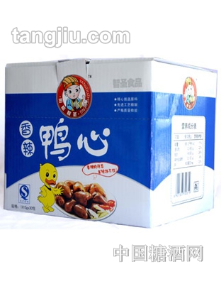 阳都智圣鸭心香辣味15g箱装