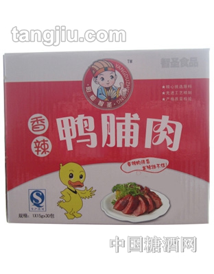 阳都智圣鸭脯肉-香辣味15g