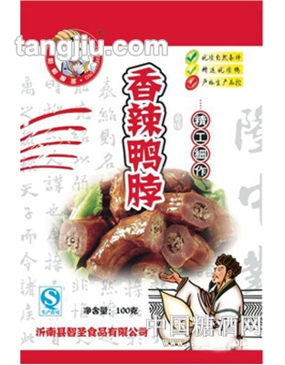 阳都智圣香辣鸭脖100g
