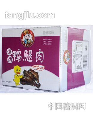 阳都智圣鸭腿肉18g箱装