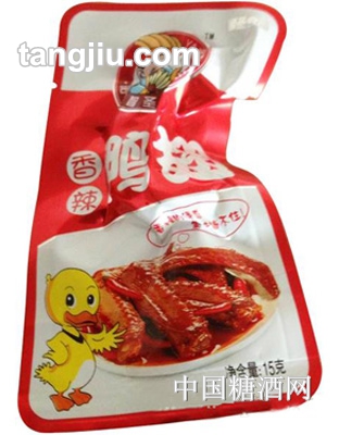 阳都智圣香辣鸭翅15g