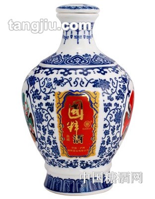 国粹酒青花典藏500ml