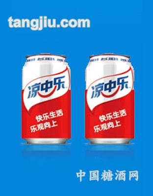 凉中乐凉茶罐装红色