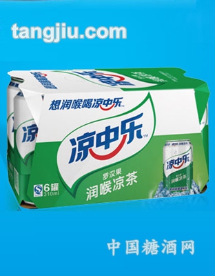 凉中乐凉茶箱装310ml