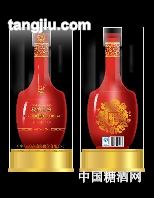 秘酿宝窖酿韵瓶子透明盒