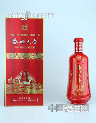 泸州老窖盛世天香红瓷装500ml