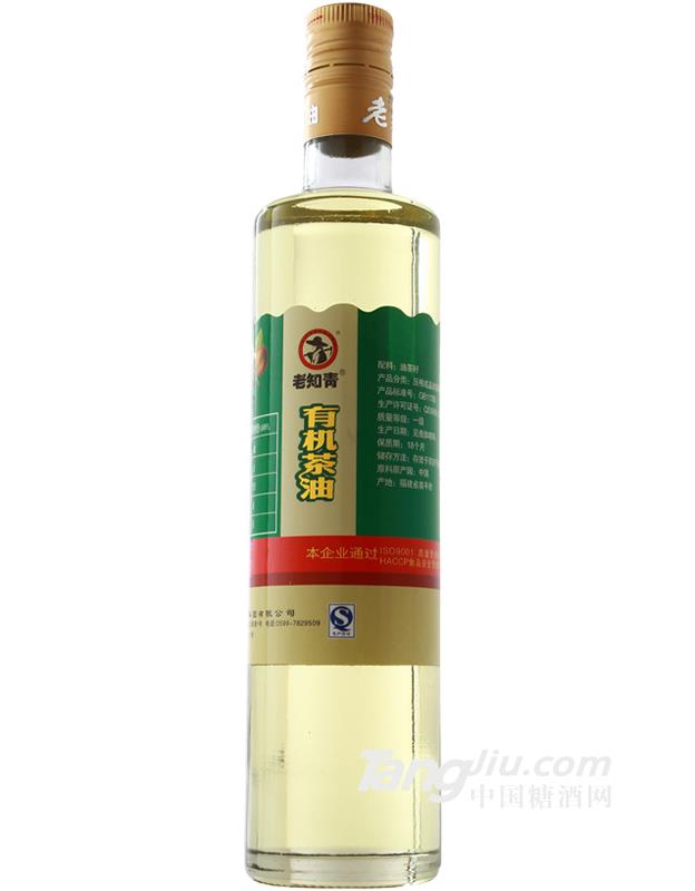 老知青有机山茶油480ml