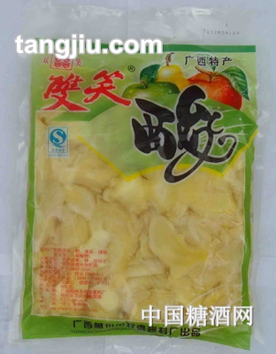 双笑牌姜片酸1500g
