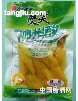 双笑辣椒酸150g