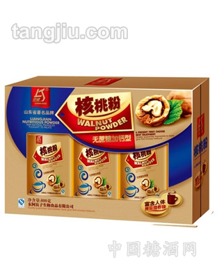 核桃粉（无蔗糖加钙型)盒装