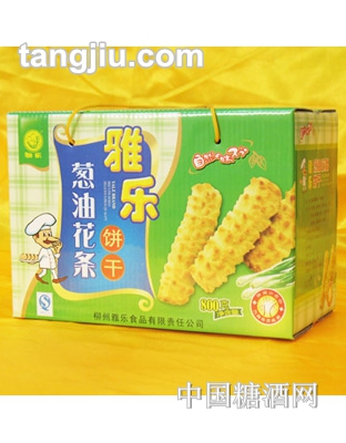 雅乐葱油花条饼干800g