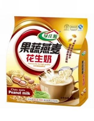 果蔬燕麦花生奶