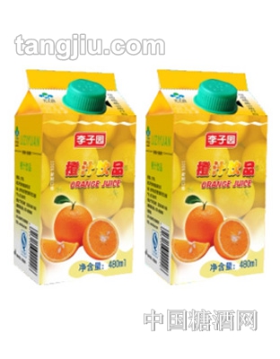 李子园橙汁饮品480毫升