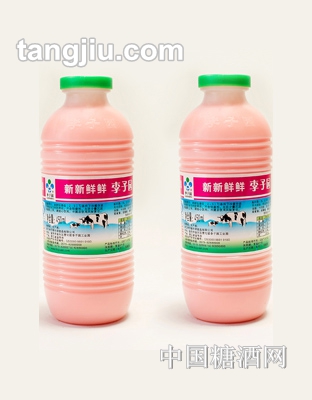李子园草莓风味乳饮料450毫升