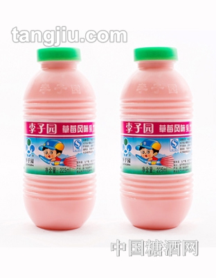 李子园草莓风味乳饮料225毫升