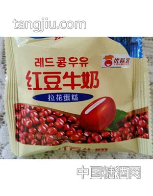 红豆牛奶蛋糕