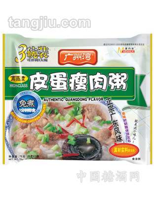 75g麦丹莱方便粥-皮蛋瘦肉