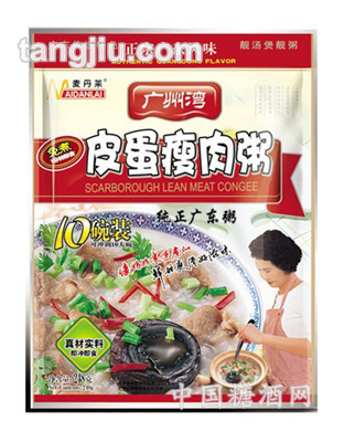248g麦丹莱方便粥-皮蛋瘦肉